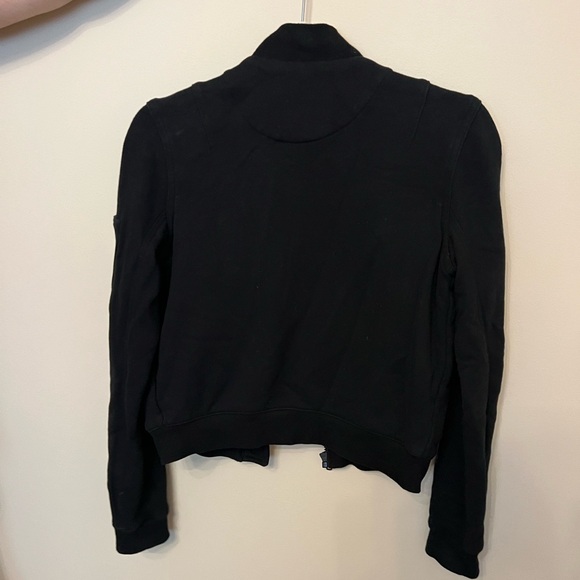 James Perse Black Bomber Jacket - Picture 2 of 2
